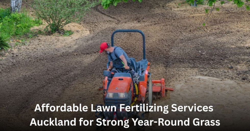 lawn fertilizing and soil preparation service in Auckland for healthy grass growth