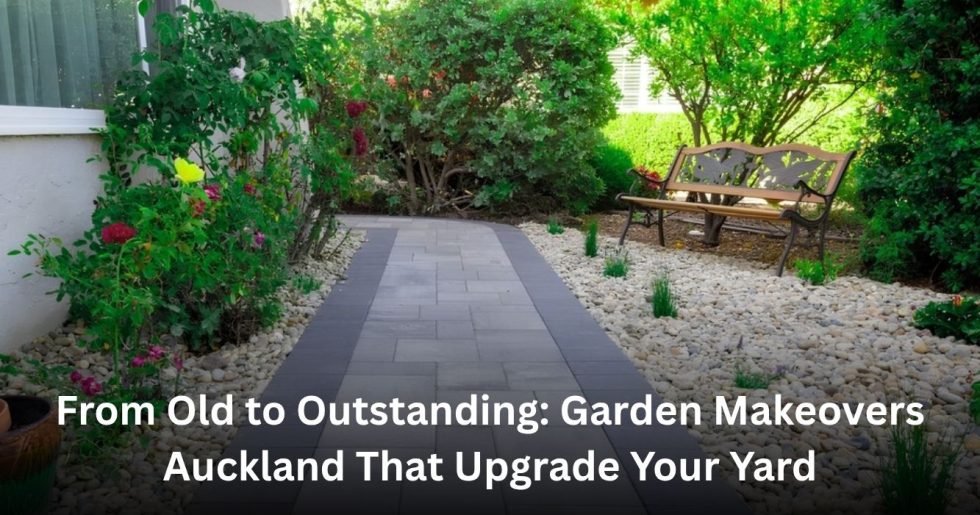 beautiful garden makeover service transforming a residential outdoor space in Auckland